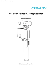 Creality Ferret 3D Pro Benutzerhandbuch