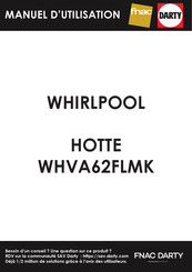 Whirlpool WHVA62FLMK Betriebsanleitung