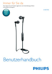 Philips SHB5900BL/00 Benutzerhandbuch
