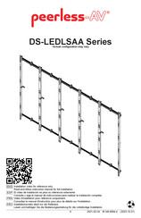 peerless-AV DS-LEDLSAA Serie Bedienungsanleitung