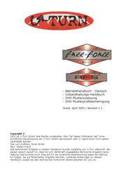 U-Turn Free-Force Betriebshandbuch