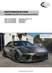 Techart 070.100.182.009 Montageanleitung