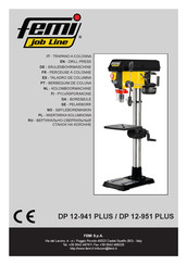 Femi Job Line DP 12-941 PLUS Bedienungsanleitung