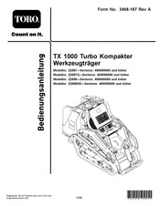 Toro 22588HD Bedienungsanleitung