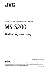 JVC MS-S200 Bedienungsanleitung