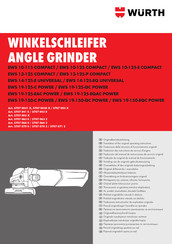 Würth EWS 10-115 COMPACT Originalbetriebsanleitung