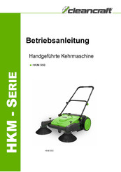 CleanCraft HKM 950 Betriebsanleitung