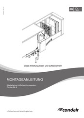 Condair DL II Montageanleitung