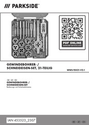 Parkside 453523 2307 Bedienungs- Und Sicherheitshinweise