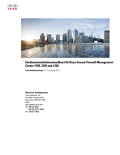 Cisco Secure Firewall Management Center 1700 Hardwareinstallationshandbuch