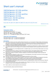 VWR 471-1310 Schnellstartanleitung