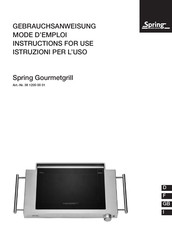 Spring 38 1200 00 01 Gebrauchsanweisung