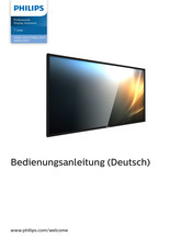 Philips 86BDL3552T Bedienungsanleitung