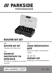 Parkside Performance 445960 2307 Bedienungs- Und Sicherheitshinweise