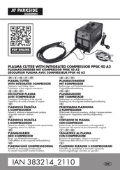 Parkside Performance PPSK 40 A2 Bedienungs- Und Sicherheitshinweise Originalbetriebsanleitung