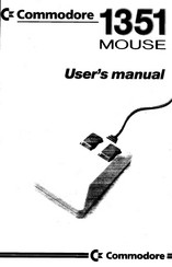 Commodore 1351 Benutzerhandbuch