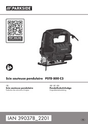 Parkside PSTD 800 C3 Originalbetriebsanleitung