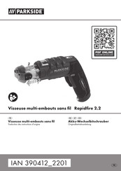 Parkside 390412 2201 Originalbetriebsanleitung