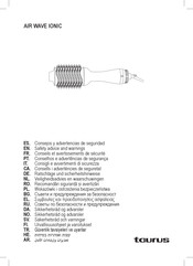 Taurus AIR WAVE IONIC Ratschläge Und Sicherheitshinweise