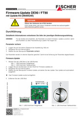 FISCHER PRO-LINE FT90 Firmware-Aktualisierung