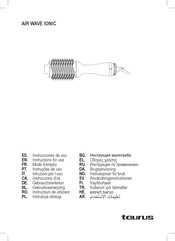 Taurus AIR WAVE IONIC Gebrauchsanleitung