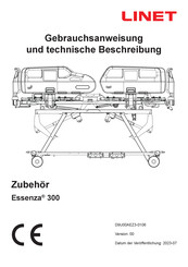 Linet Essenza 300 Gebrauchsanweisung Und Technische Beschreibung