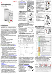 ABB ACH480 Kurzanleitung