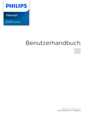 Philips 55PUS8349 Benutzerhandbuch