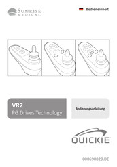 Sunrise Medical Quickie VR2 Bedienungsanleitung