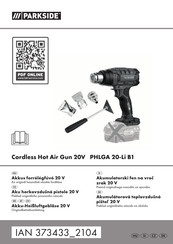Parkside PHLGA 20-Li B1 Originalbetriebsanleitung