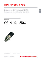 Hydac International HPT 1400 Betriebsanleitung