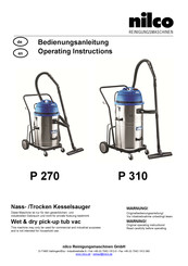 Nilco P 310 Bedienungsanleitung