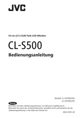 JVC CL-S500 Bedienungsanleitung