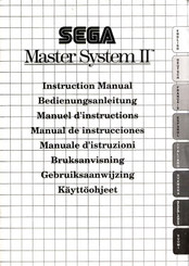 Sega Master System II Bedienungsanleitung