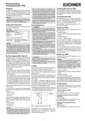 EUCHNER STM1A-222B024-MC2160 Betriebsanleitung