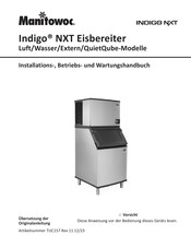 Manitowoc IDT0500A Installations- Betriebs Und Wartungshandbuch