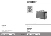 Silvercrest STK 800 A1 Bedienungsanleitung