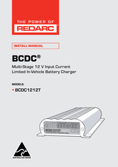 Redarc BCDC1212T Installationsanleitung