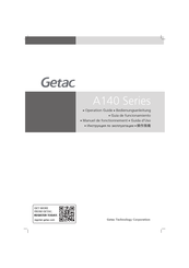 Getac A140G2 Bedienungsanleitung
