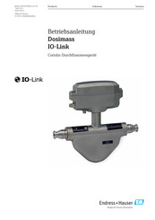 Endress+Hauser Dosimass Betriebsanleitung