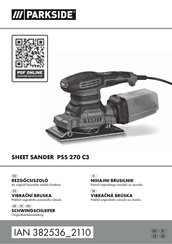 Parkside PSS 270 C3 Originalbetriebsanleitung