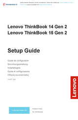 Lenovo 20VE011FIX Einrichtungsanleitung