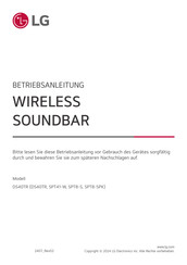 LG SPT8-SPK Betriebsanleitung