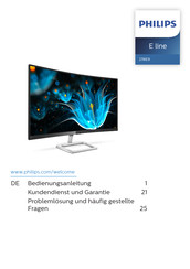 Philips E line 50PUS8505/12 Bedienungsanleitung