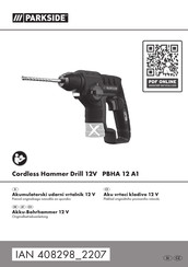 Parkside 408298 2207 Originalbetriebsanleitung