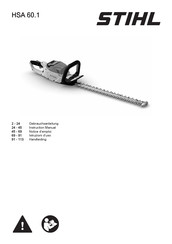 Stihl HSA 60.1 Gebrauchsanleitung