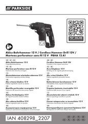 Parkside PBHA 12 A1 Originalbetriebsanleitung