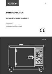 Hyundai DHY8600SE-T Originalbetriebsanleitung
