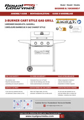 Royal Gourmet GH3000E-G Montageanleitung