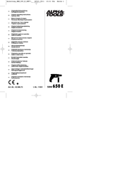 Alpha tools 42.586.73 Originalbetriebsanleitung